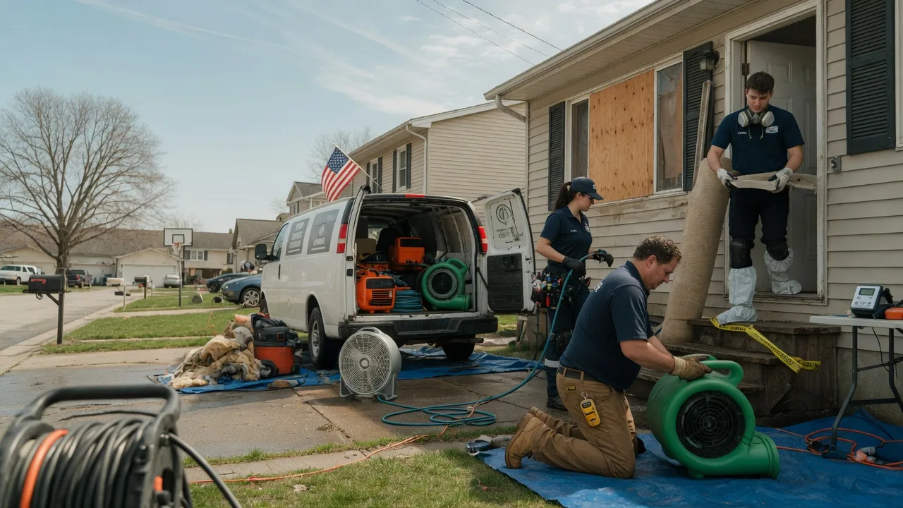 Water Damage Restoration in Broomes Island, MD near me